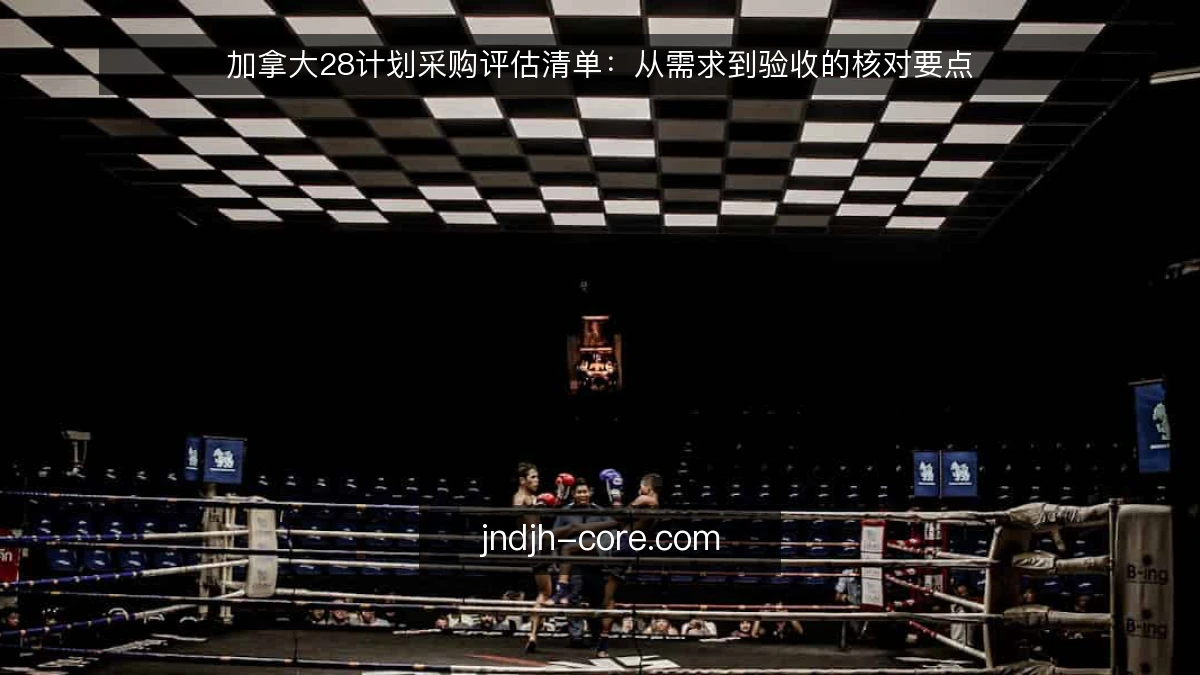 加拿大28计划采购评估清单:从需求到验收的核对要点