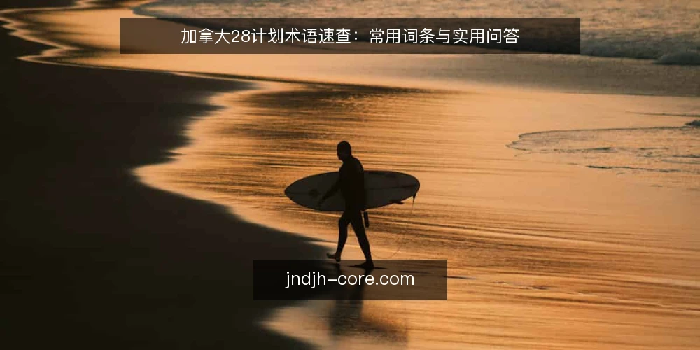 加拿大28计划术语速查：常用词条与实用问答 — 加拿大28计划相关术语词条一览 配图